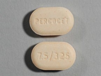 PERCOCET 7.5-325 mg