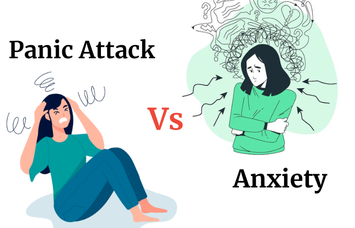 What Is The Difference Between Anxiety And Panic Attacks?